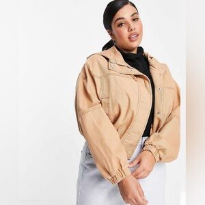 ASOS size 26 crop jacket!